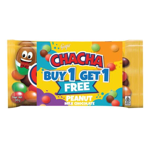 Goya Bits Peanut Milk Chocolate (Buy 1 Get 1 Free) 2 x 30g