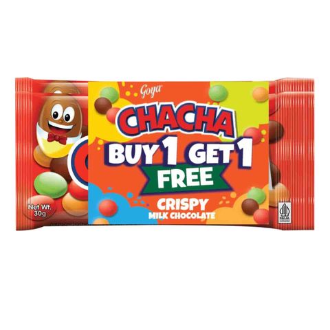 Goya Bits Crispy Milk Chocolate (Buy 1 Get 1 Free) 2 x 30g