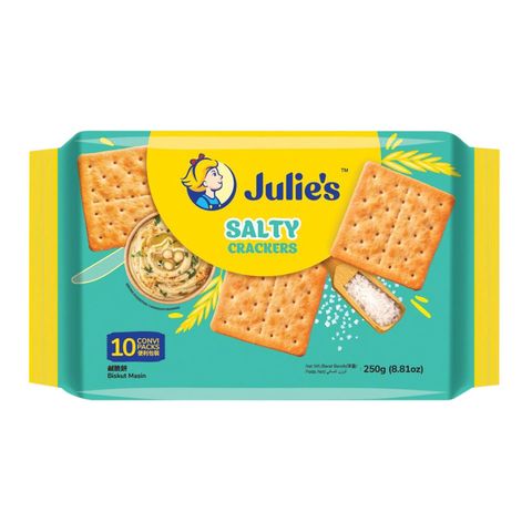 Julie's Salty Crackers 250g