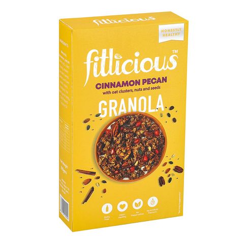 Fitlicious Cinnamon Pecan Granola 90g
