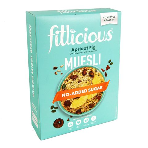 Fitlicious Apricot Fig Muesli 300g - No Added Sugar