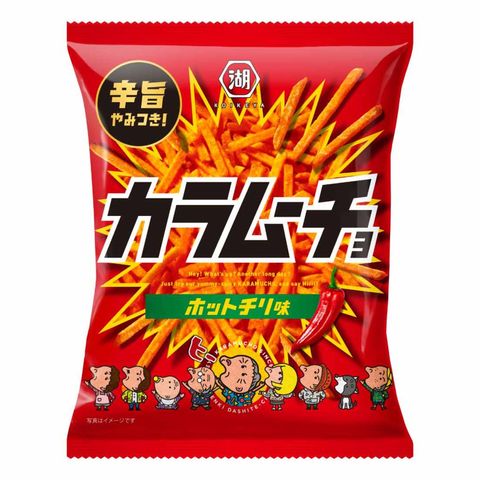 Koikeya Stick Karamucho Hot Chili Flavor 90g