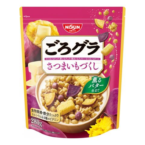 Nissin Granola Japanese Sweet Potato 280g