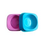 Square shape plastic single bowl 1 Piece