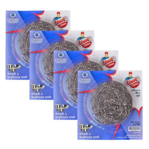 (Buy 3 & Get 1 Free) Unik Stell Scrubber 1 Piece