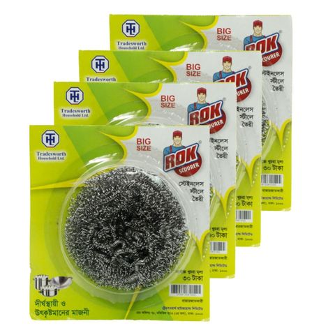 (Buy 3 & Get 1 Free) Rok Big Stell Scrubber 1 Piece