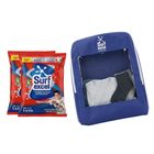 Buy 2 Surf Excel Synthetic Laundry Detergent Powder 1kg & Get Free Laundry Bag 1 Piece