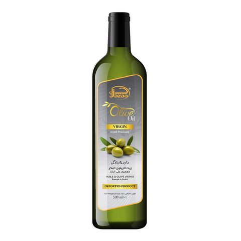 Jazaa Virgin Cold Pressed Olive Oil 500ml