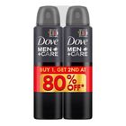 Dove Men + Care Invisible Dry Spray (Buy 1, Get 2nd at 80% off) 2 x 135ml
