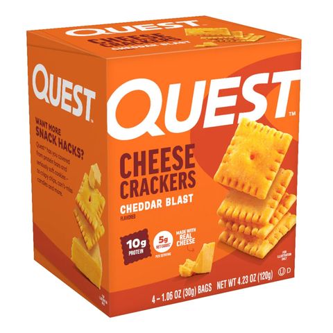 Quest Snack Cheese Crackers - Cheddar Blast 120g