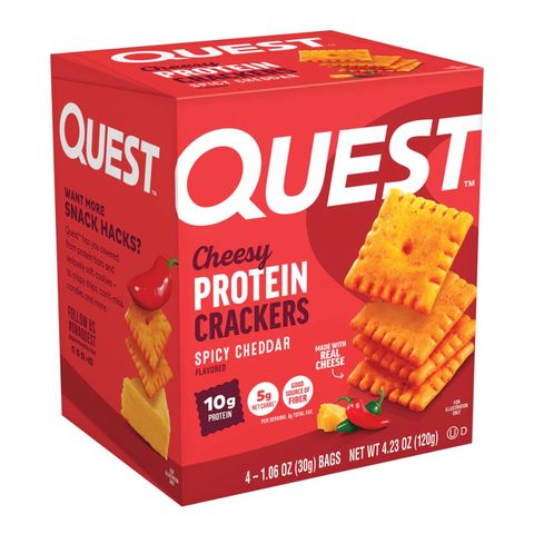 Quest Snack Cheese Crackers - Spicy Cheddar 120g