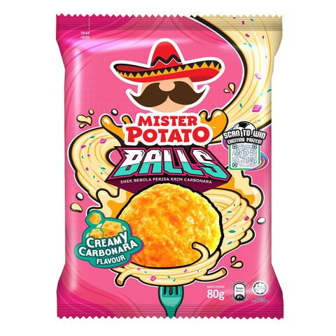 Mister Potato Balls Creamy Carbonara 80g