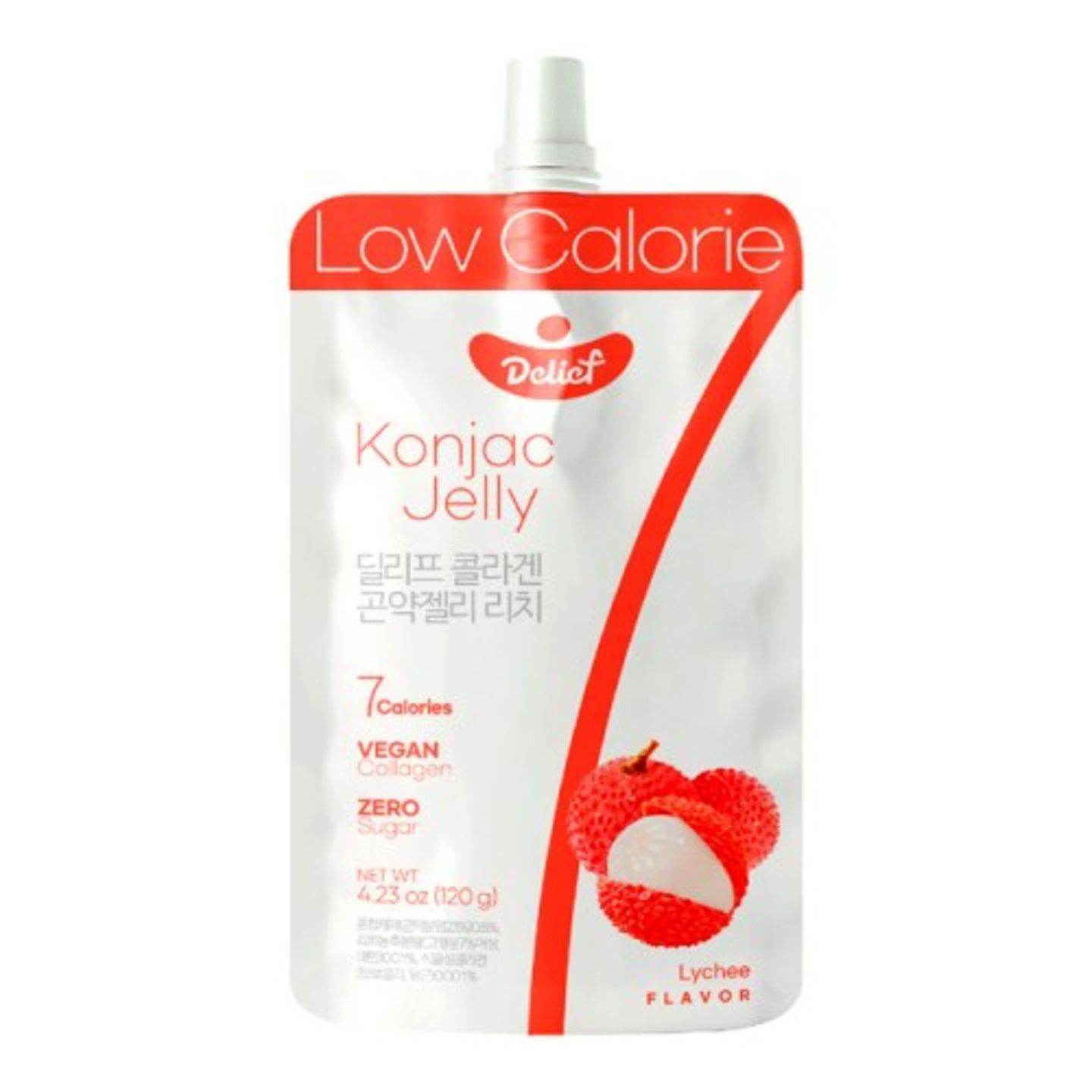 JELLY→　BADPHILOSOPHY20th AnniversaryDVD Order Delief Vegan Collagen Konjac Jelly Lychee 120g from pandamart XL
