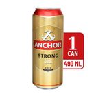 BCRS Anchor Strong Pilsener Beer Can (Recyclable) 490ml (5170287)