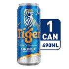 BCRS Tiger Lager Beer Can Chilled (Recyclable) 490ml (5170282)