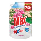 Max All Purpose Rose Fresh Surface Cleaner Pouch 800ml