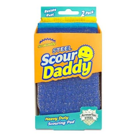 Scrub Daddy Scour Steel 2 Pieces