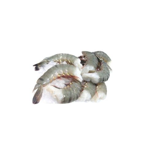 Fresh Sea Fish Black Tiger Shrimp Head Less Skin On Small 250g ±10g