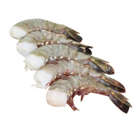 Fresh Sea Fish Black Tiger Shrimp Head Less Skin On Large 250g ±10g