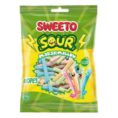 Sweeto Sour Ropes Marshmallow 100g