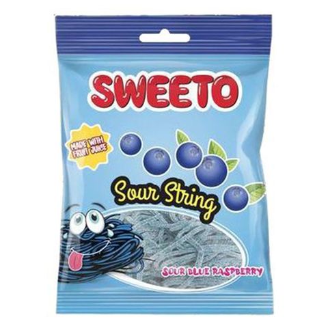 Sweeto Sour String B.Raspberry 80g