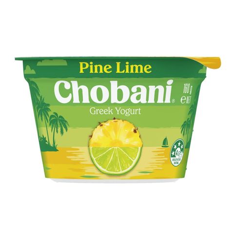 Chobani Pine Lime Greek Yoghurt 160g