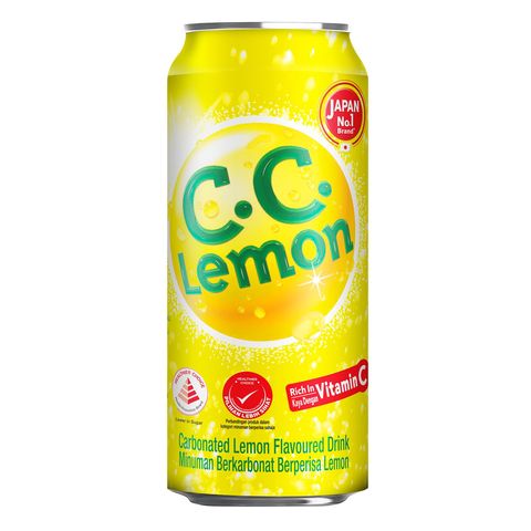 Suntory Vitamin C.C. Lemon 4 x 320ml (Recyclable)