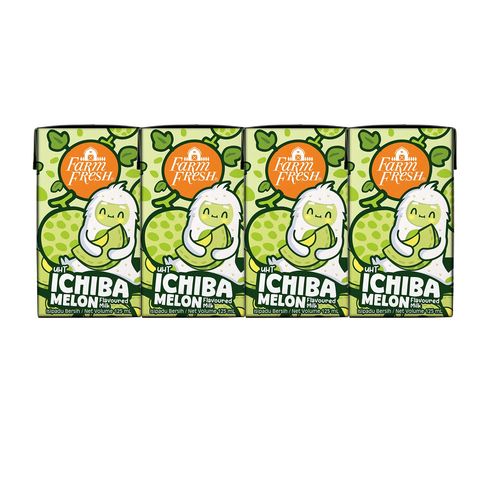 Farm Fresh UHT Ichiba Melon Milk 4 x 125ml
