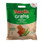 Snek Ku Grain 5 Multigrain Green Peas 8 x 16g