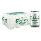 Carlsberg Smooth Draught Beer Can 12 x 320ml (Recyclable)