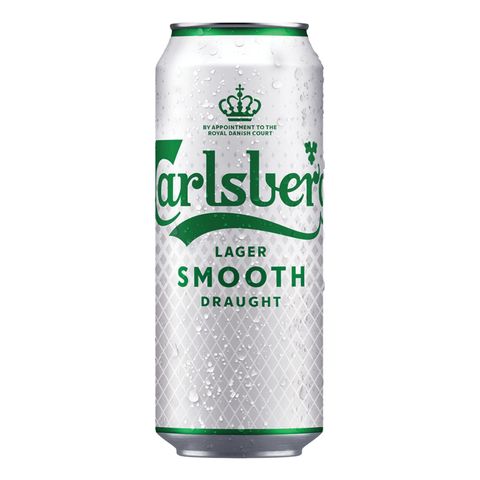 Carlsberg Smooth Draught Can 490ml (Recyclable)