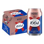 Kronenbourg 1664 Rose Wheat Beer Can 4 x 320ml (Recyclable)