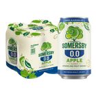 Somersby 0.0 Non Alcoholic Sparkling Apple Drink Can 4 x 320ml (Recyclable)