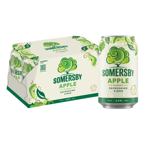 Somersby Apple Cider Can 6 x 320ml (Recyclable)