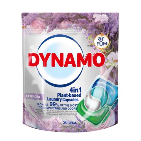 Dynamo 4in1 Capsules Lavender Refill Pack 20 x 10ml