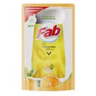 Fab Dishwashing Liquid Citratus & Lemongrass Refill Pack 850ml