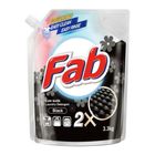 Fab Laundry Liquid Detergent Black Refill Pack 3.3kg