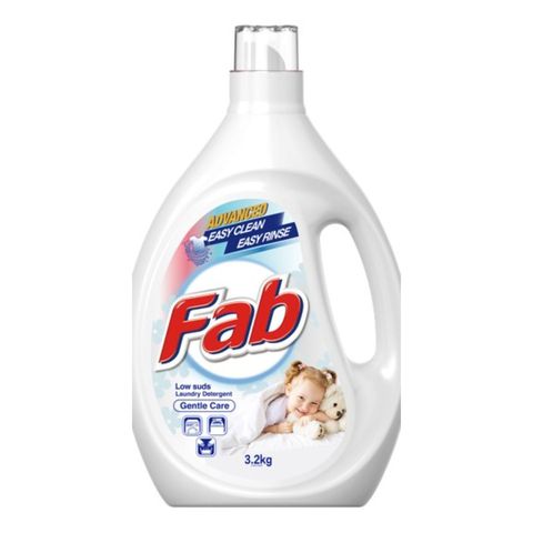 Fab Laundry Liquid Detergent Gentle Care 3.2kg