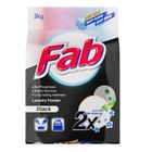 Fab Laundry Powder Black 3kg