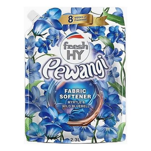 Fresh Hy Pewangi Fabric Softener Myrtle & Wild Bluebell Refill Pack 2.3L