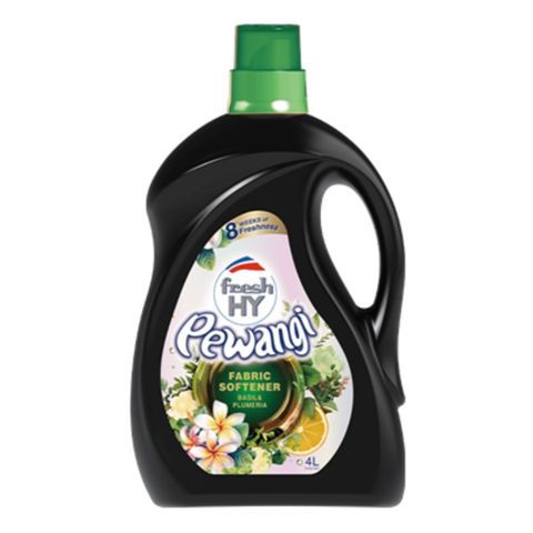Fresh Hy Pewangi Fabric Softener Basil & Plumeria 4L