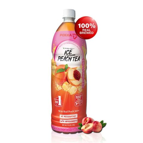Pokka Ice Peach Tea 1.5L (Recyclable)