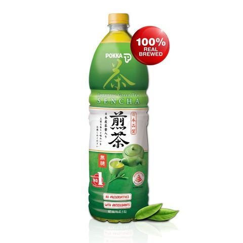 Pokka Japanese Green Tea Sencha (No Sugar) 1.5L (Recyclable)