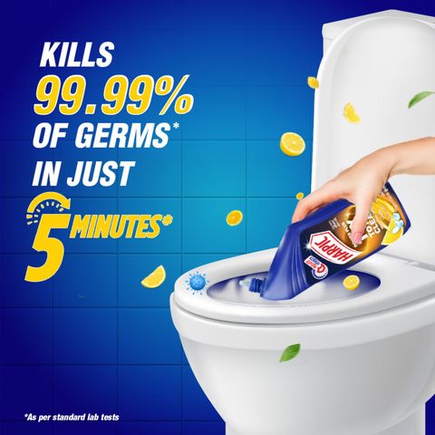 Harpic Toilet Cleaning Liquid Lemon 750ml