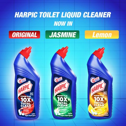 Harpic Toilet Cleaning Liquid Lemon 750ml