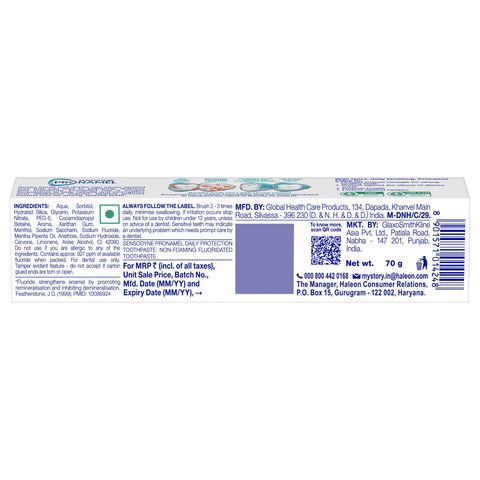 Sensodyne Pronamel Daily Protection 70g