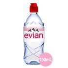 Evian Natural Mineral Water Sports Cap 750ml (Recyclable)