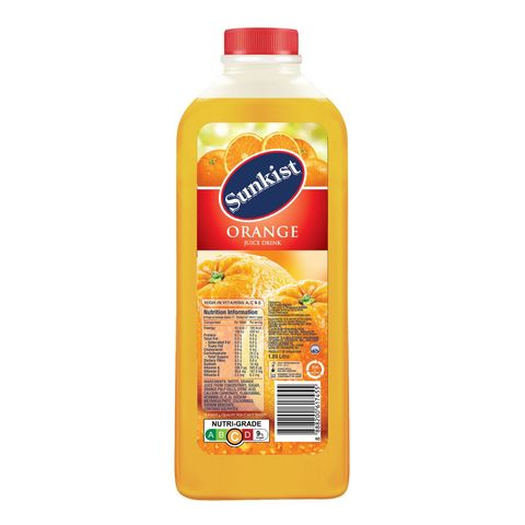 Sunkist Orange Juice Drink (Recyclable) 1.89L