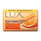 Buy Lux Soap Bar Fresh Glow Tangerine & Vitamin C + E 90g & Get Free Hair Oil 2.7ml