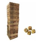 Pakistani Medium Quality Wooden Jenga Game for Kids & Adults (54 Pieces) 1 Set